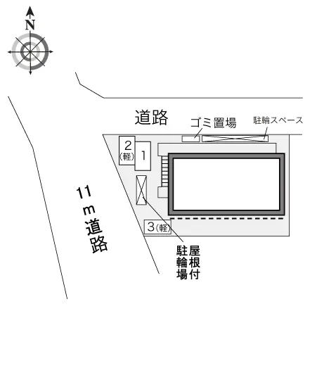 ★手数料０円★横浜市泉区上飯田町　月極駐車場（LP）